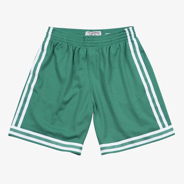 Boston Celtics 1985-86 Kelly Green Swingman Basketball Shorts
