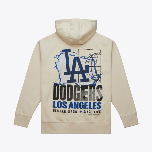 Los Angeles Dodgers Cream Cityscape Full-Zip Hoodie Jacket 3 Los Angeles Dodgers Cream Cityscape Full-Zip Hoodie Jacket