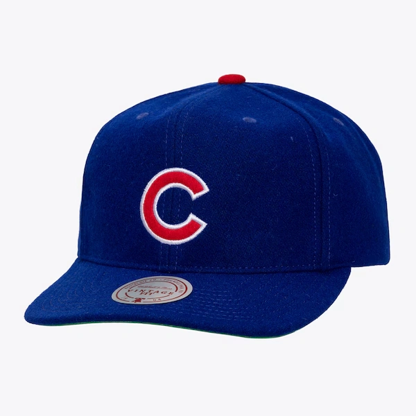 Chicago Cubs Royal Vintage Ground Strapback Hat