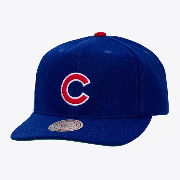 Chicago Cubs Royal Vintage Ground Strapback Hat