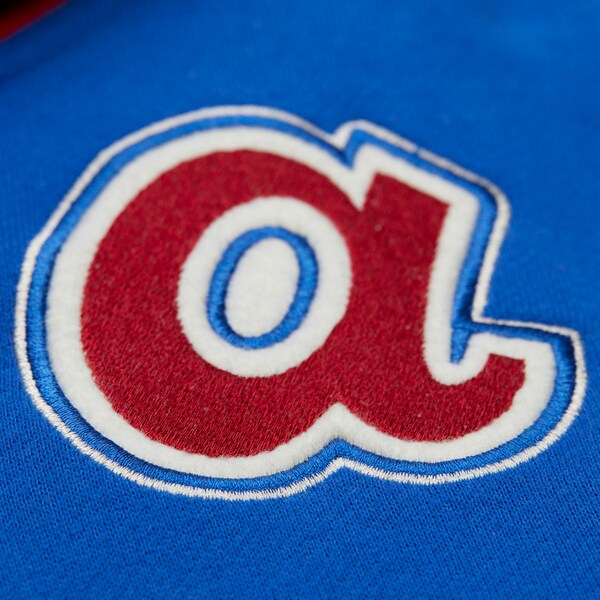 Atlanta Braves Royal Sideline Fleece Full-Snap Jacket 5 Atlanta Braves Royal Sideline Fleece Full-Snap Jacket