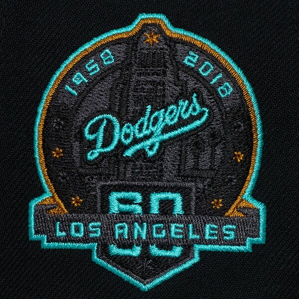 Los Angeles Dodgers Black Blamma Pro Pinch Snapback Hat 4 Los Angeles Dodgers Black Blamma Pro Pinch Snapback Hat