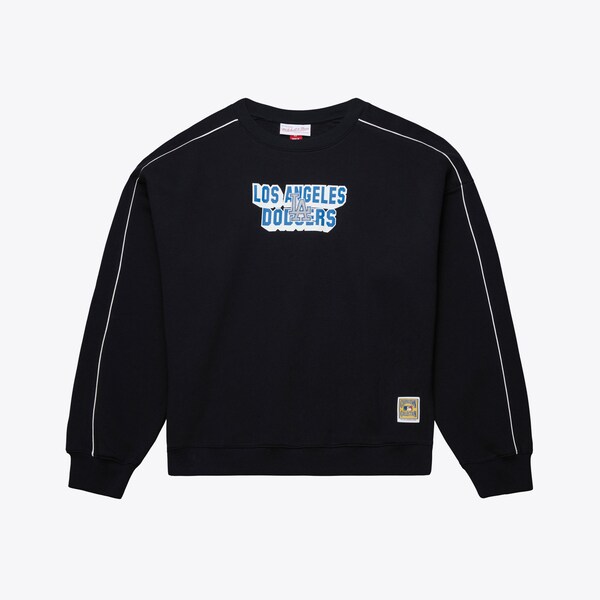 Los Angeles Dodgers Black Impact Crewneck Sweatshirt