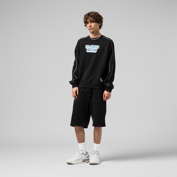 Los Angeles Dodgers Black Impact Crewneck Sweatshirt 7 Los Angeles Dodgers Black Impact Crewneck Sweatshirt