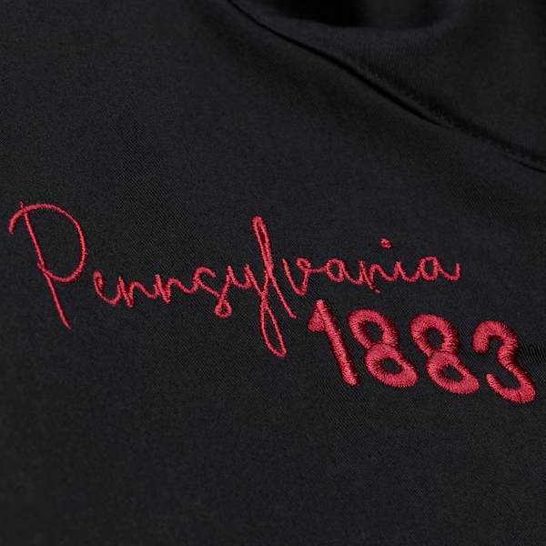 Women's Philadelphia Phillies Black Cooperstown Mechanic Cropped Full-Zip Jacket