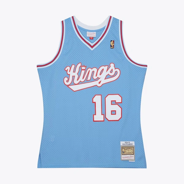 Peja Stojakovic Sacramento Kings 2004-05 Light Blue Swingman Jersey
