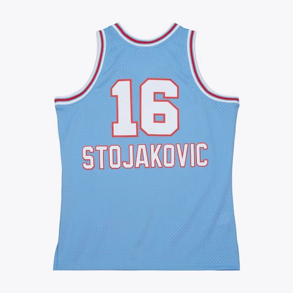 Peja Stojakovic Sacramento Kings 2004-05 Light Blue Swingman Jersey