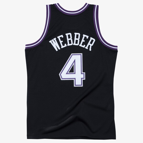Chris Webber Sacramento Kings 2000-01 Black Swingman Player Jersey