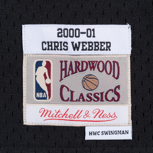 Chris Webber Sacramento Kings 2000-01 Black Swingman Player Jersey