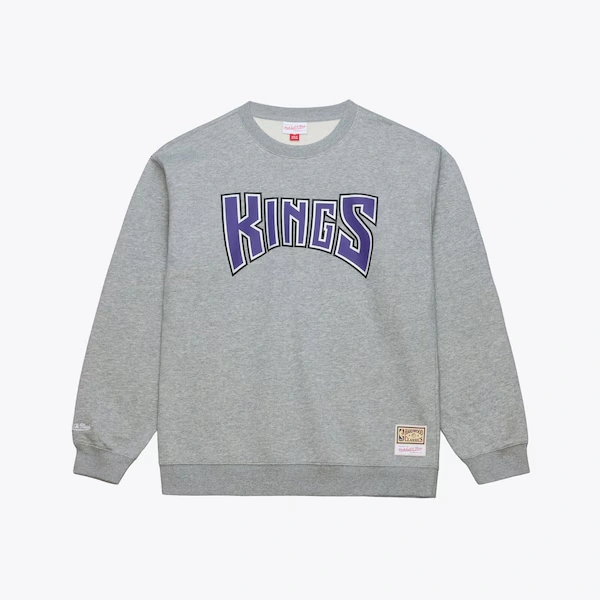 Sacramento Kings Heather Gray  Walk-Off Fleece Sweatshirt