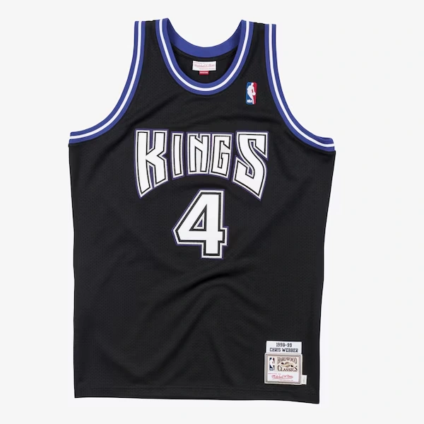Chris Webber Sacramento Kings 1998-99 Black Authentic Jersey