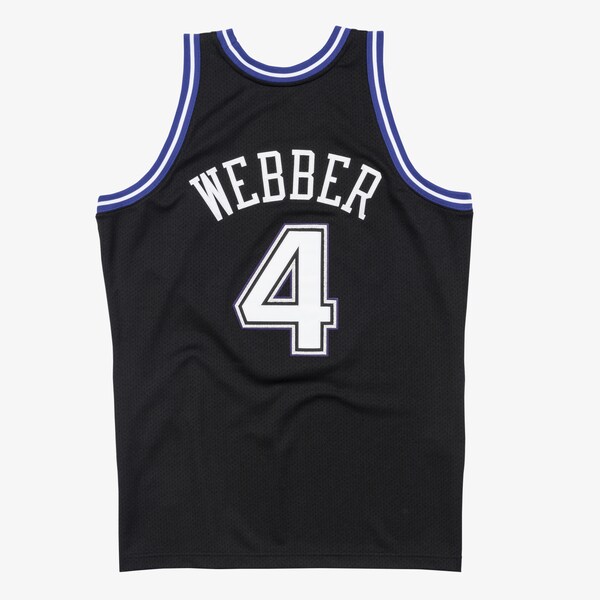 Chris Webber Sacramento Kings 1998-99 Black Authentic Jersey 3 Chris Webber Sacramento Kings 1998-99 Black Authentic Jersey
