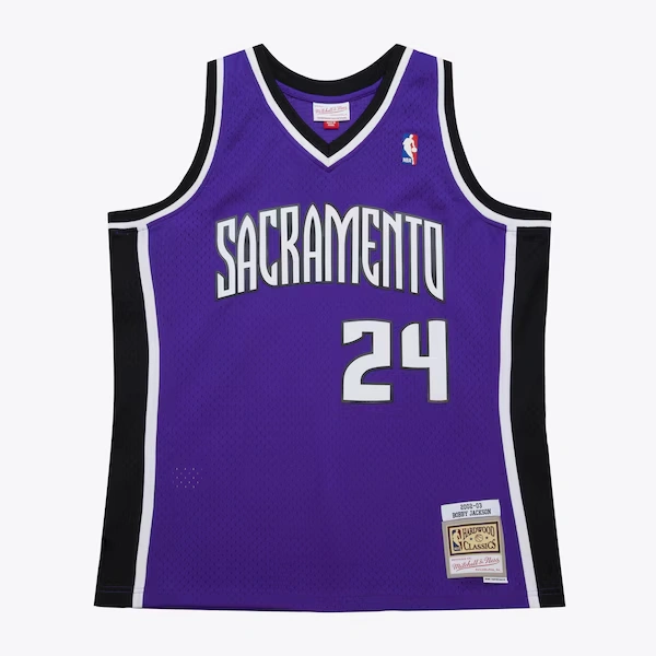Bobby Jackson Sacramento Kings 2002-03 Purple Swingman Jersey