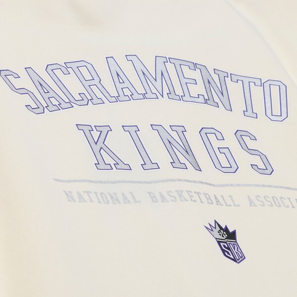 Sacramento Kings Cream Walk-Off Fleece Hoodie