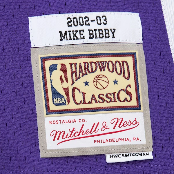 Mike Bibby Sacramento Kings 2002-03 Purple Swingman Jersey