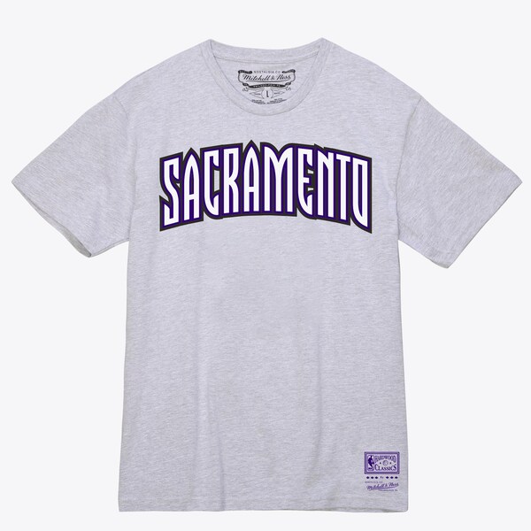 Sacramento Kings Gray Team Wordmark T-Shirt