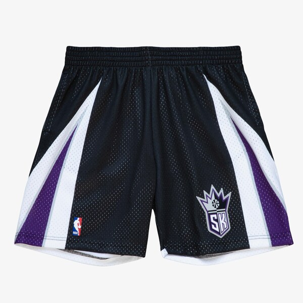 Sacramento Kings 2011-12 Black Swingman Shorts