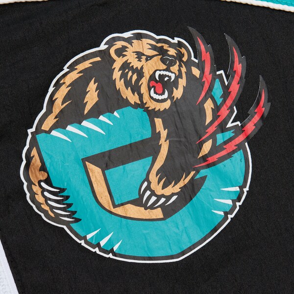 Memphis Grizzlies Black Vintage Logo Big Shot Premium Windbreaker Full-Zip Jacket