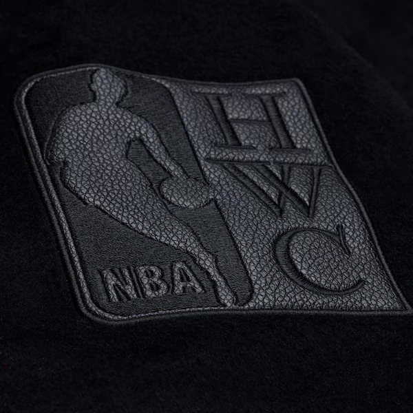 Cleveland Cavaliers Black Hardwood Classics Walk the Tunnel Varsity Full-Snap Jacket 5 Cleveland Cavaliers Black Hardwood Classics Walk the Tunnel Varsity Full-Snap Jacket