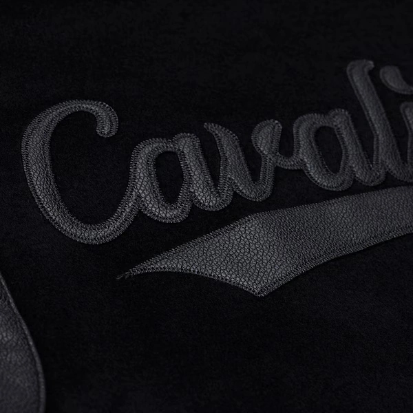 Cleveland Cavaliers Black Hardwood Classics Walk the Tunnel Varsity Full-Snap Jacket 7 Cleveland Cavaliers Black Hardwood Classics Walk the Tunnel Varsity Full-Snap Jacket