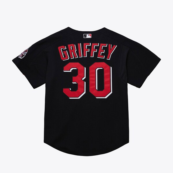 Ken Griffey Jr. Cincinnati Reds Black 2004 Authentic Batting Practice Jersey