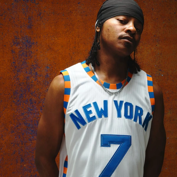 Carmelo Anthony New York Knicks 2015-16 White Authentic Jersey 9 Carmelo Anthony New York Knicks 2015-16 White Authentic Jersey