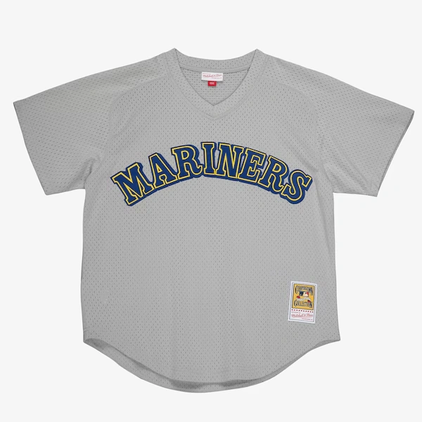 Ken Griffey Jr. Seattle Mariners 1989 Gray Authentic Pullover Jersey