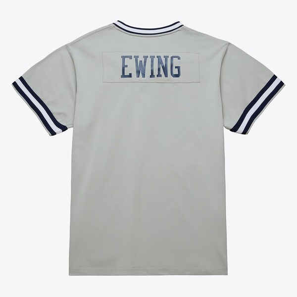 Patrick Ewing Georgetown Hoyas 1983-84 Silver Authentic Jersey