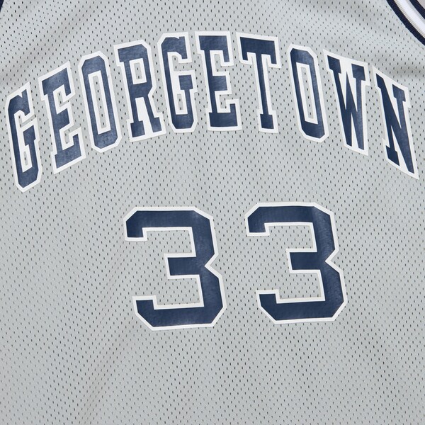 Patrick Ewing Georgetown Hoyas 1983-84 Gray Authentic Jersey