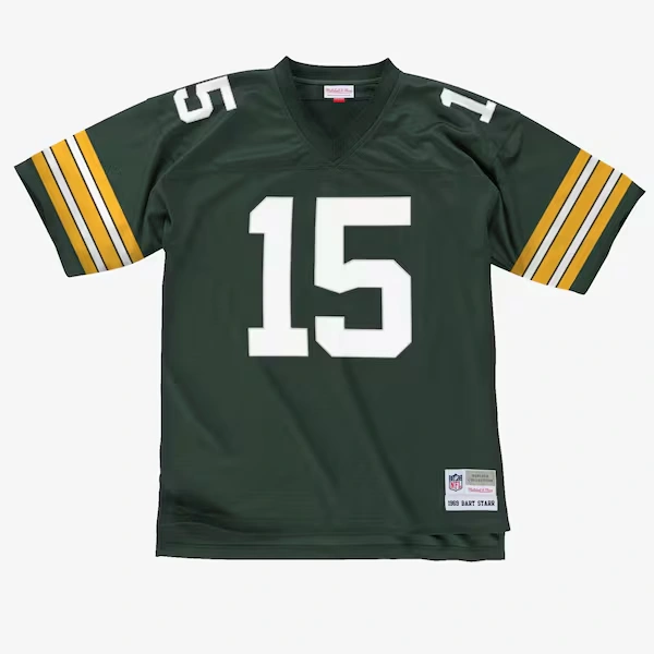 Bart Starr Green Bay Packers 1969 Green Legacy Jersey