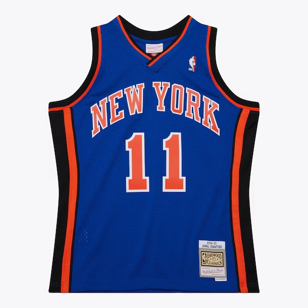 Jamal Crawford New York Knicks 2004-05 Blue Swingman Jersey