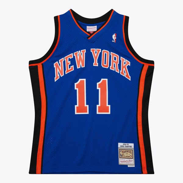 Jamal Crawford New York Knicks 2004-05 Blue Swingman Jersey