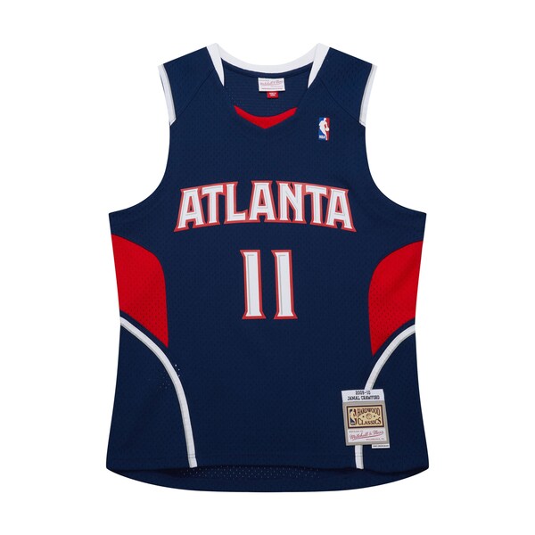 Jamal Crawford Atlanta Hawks 2009-10 Navy Swingman Jersey