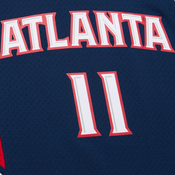 Jamal Crawford Atlanta Hawks 2009-10 Navy Swingman Jersey 4 Jamal Crawford Atlanta Hawks 2009-10 Navy Swingman Jersey