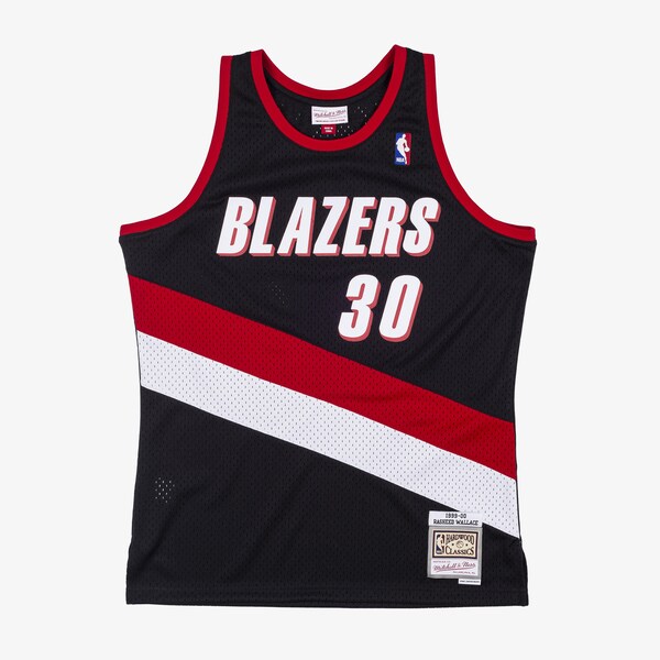 Rasheed Wallace Portland Trail Blazers 1999-00 Black Swingman Jersey