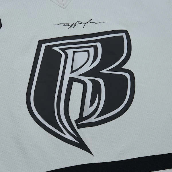 M&N x AOHH Black 50th Anniversary of Hip-Hop Ruff Ryders Hockey Jersey 5 M&N x AOHH Black 50th Anniversary of Hip-Hop Ruff Ryders Hockey Jersey