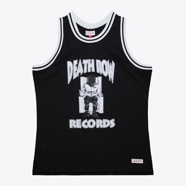 M&N x AOHH Black 50th Anniversary of Hip-Hop Death Row Fashion Jersey