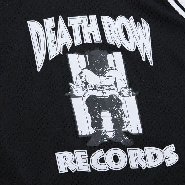 M&N x AOHH Black 50th Anniversary of Hip-Hop Death Row Fashion Jersey