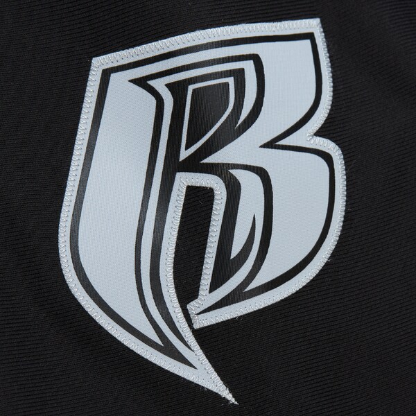 M&N x AOHH Black 50th Anniversary of Hip-Hop Ruff Ryders Football Jersey