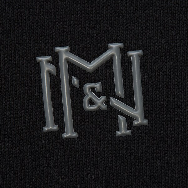 Mitchell & Ness Black Premium Branded Pullover Hoodie