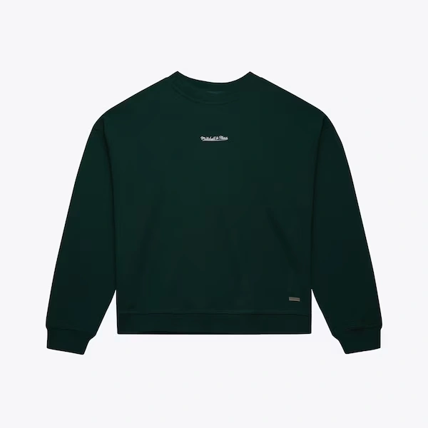 M&N Dark Green M&N Script Oversized Crewneck Sweatshirt