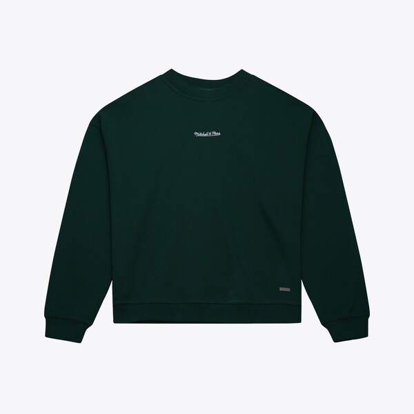 M&N Dark Green M&N Script Oversized Crewneck Sweatshirt