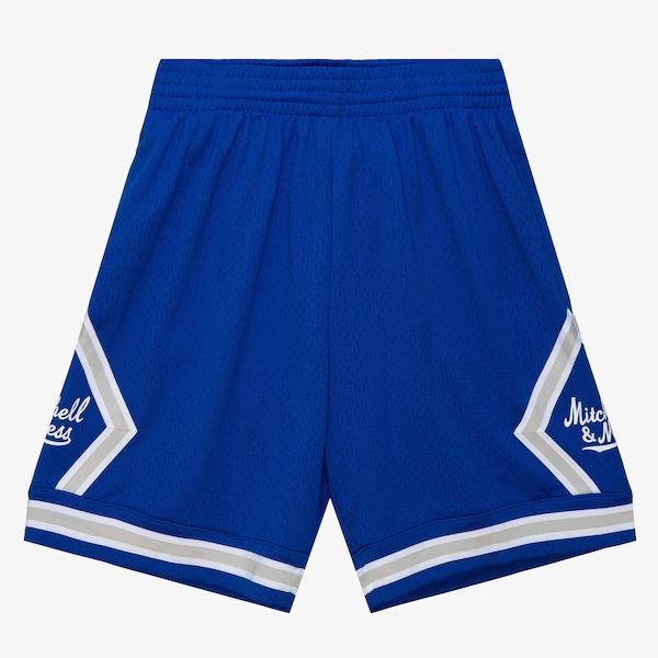 Mitchell & Ness Royal Diamond Script Shorts