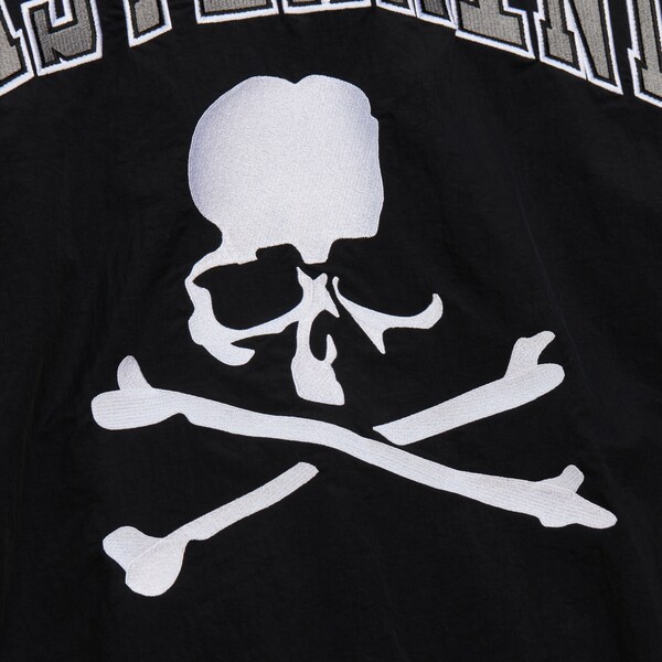 Mitchell & Ness Black Mastermind Full-Zip Warmup Jacket