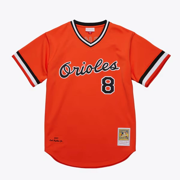 Cal Ripken Jr. Baltimore Orioles Orange 2001 Authentic Alternate Jersey