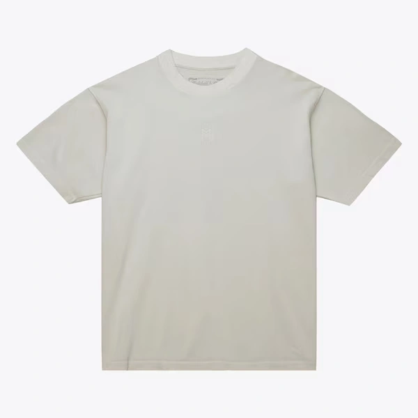 Mitchell & Ness Gray Premium Branded T-Shirt