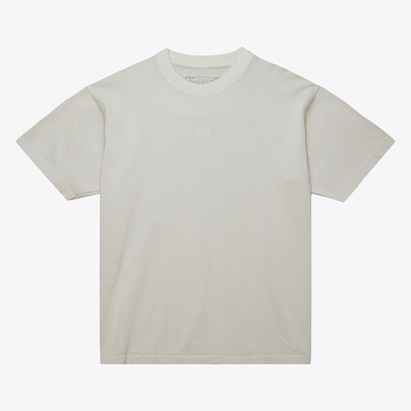 Mitchell & Ness Gray Premium Branded T-Shirt