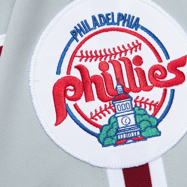 Darren Daulton Philadelphia Phillies 1989 Gray Authentic Road Jersey