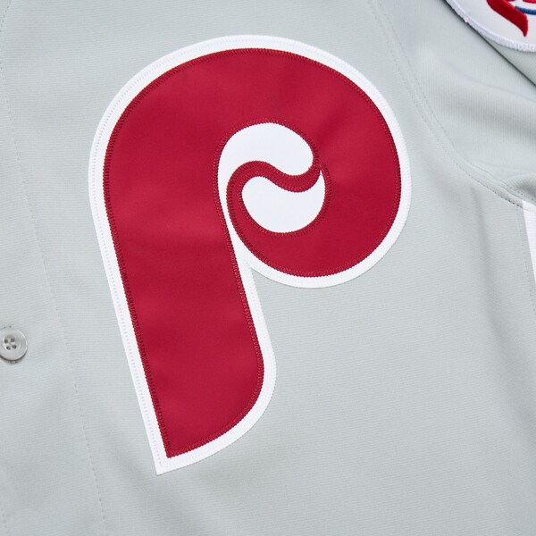Darren Daulton Philadelphia Phillies 1989 Gray Authentic Road Jersey