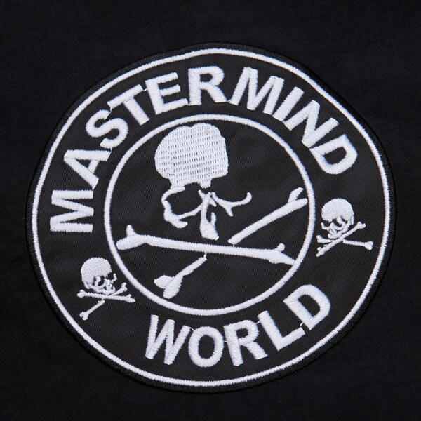 Mitchell & Ness Black Mastermind Full-Zip Warmup Jacket